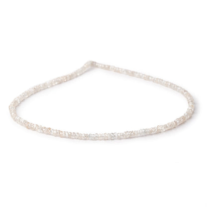 3mm Champagne Zircon Faceted Rondelle Beads 13 inches 210 beads