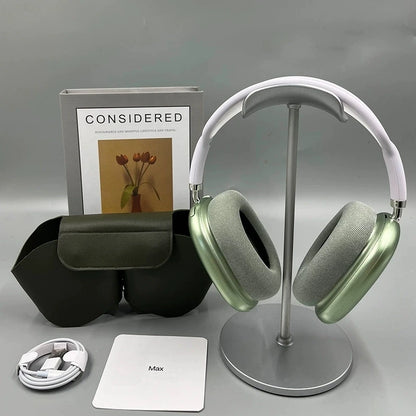 Head Mounted P9Max Magnetic Ear Cups, Wireless Bluetooth Sports Pop Ups, Ultra Long Battery Life Music Headphones