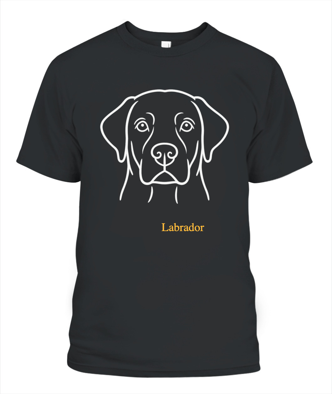 Labrador print High Quality T-Shirt