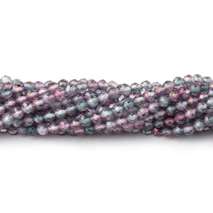 3.2mm Mystic Purple Quartz Micro Faceted Round Beads 12.5 inch 108 pieces
