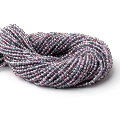 3.2mm Mystic Purple Quartz Micro Faceted Round Beads 12.5 inch 108 pieces