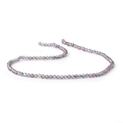 3.2mm Mystic Purple Quartz Micro Faceted Round Beads 12.5 inch 108 pieces