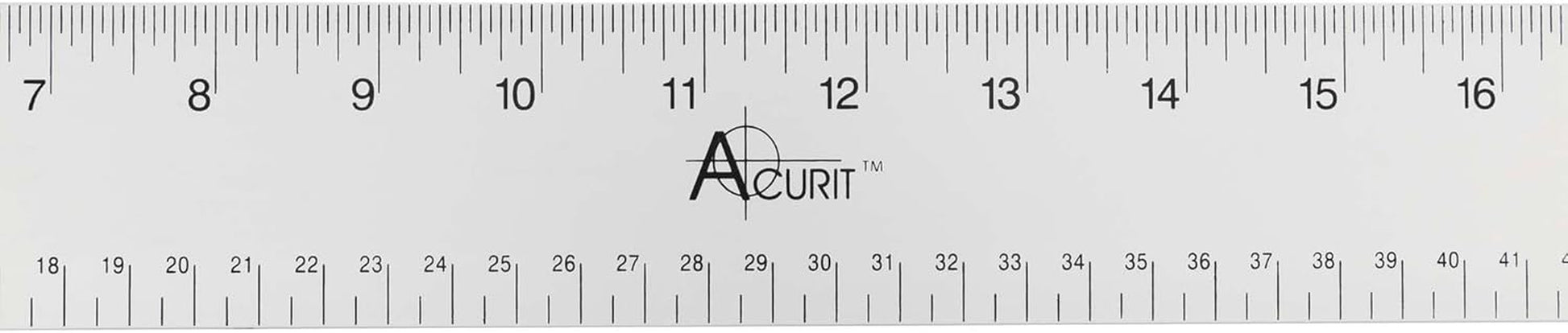 15 Inch Stainless Steel Straight Edge Ruler with Cork Back, Ideal for Drafting, Measuring, Drawing, Art