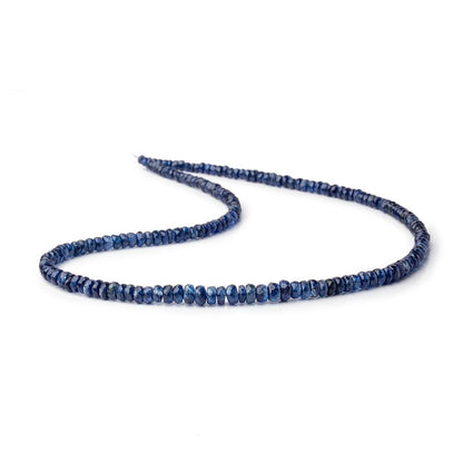 3.5-5.5mm Kyanite Faceted Rondelle Beads 17 inch 190 pieces AA