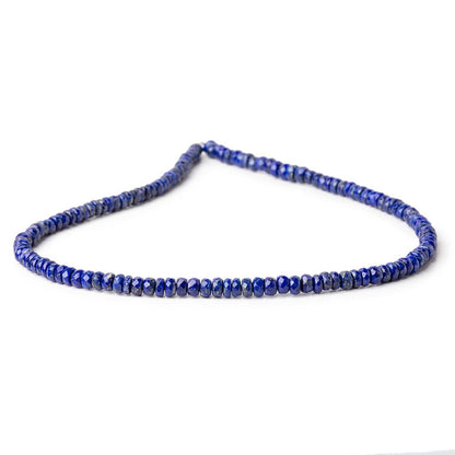 3.5-5.5mm Lapis Lazuli Faceted Rondelle Beads 14 inch 127 pieces