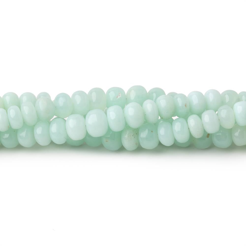 3.5-5.5mm Pale Chrysoprase Plain Rondelle Beads 18 inch 151 pieces