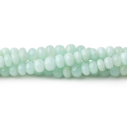 3.5-5.5mm Pale Chrysoprase Plain Rondelle Beads 18 inch 151 pieces