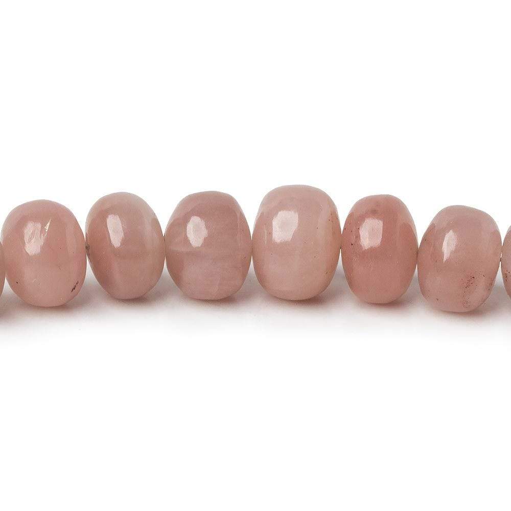 3.5-9mm Strawberry Quartz plain rondelles 18 inch 116 beads AA