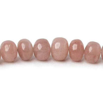 3.5-9mm Strawberry Quartz plain rondelles 18 inch 116 beads AA