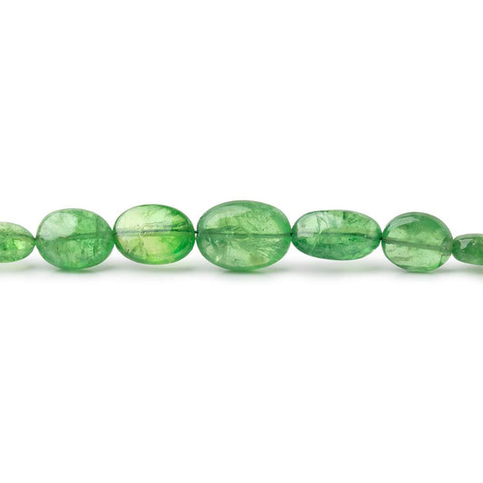 3.5x3-10x7mm Tsavorite Garnet Plain Oval Beads 18 inch 86 pieces AAA