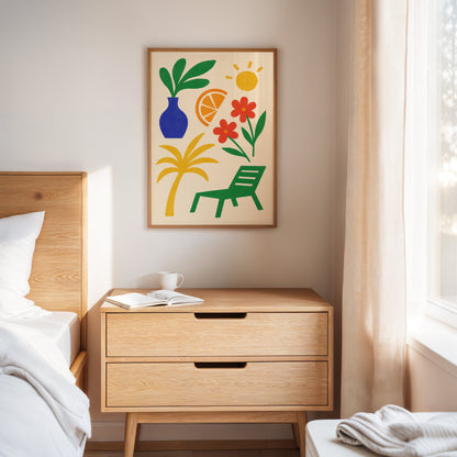 Sun Chair and Citrus Dreams