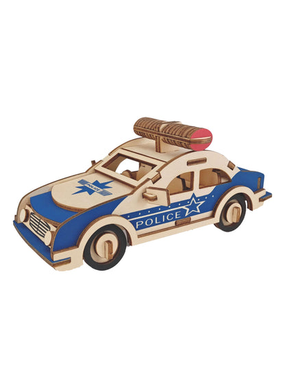 3d Police Car Puzzle