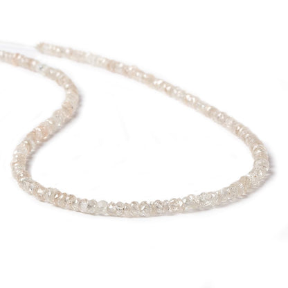 3mm Champagne Zircon Faceted Rondelle Beads 13.5 inch 200 pieces