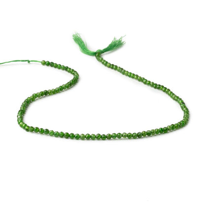 3mm Chrome Diopside Micro Faceted Round Beads 12.5 inch 120 pieces