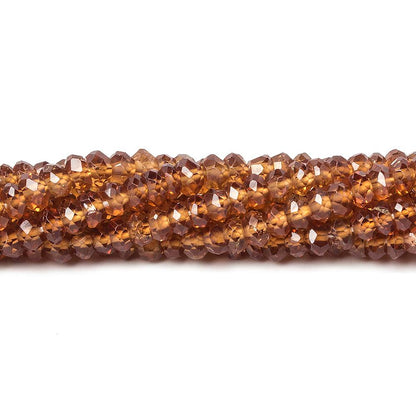 3mm Color Change Garnet Beads Faceted Rondelle 14.5 inch 215 pieces