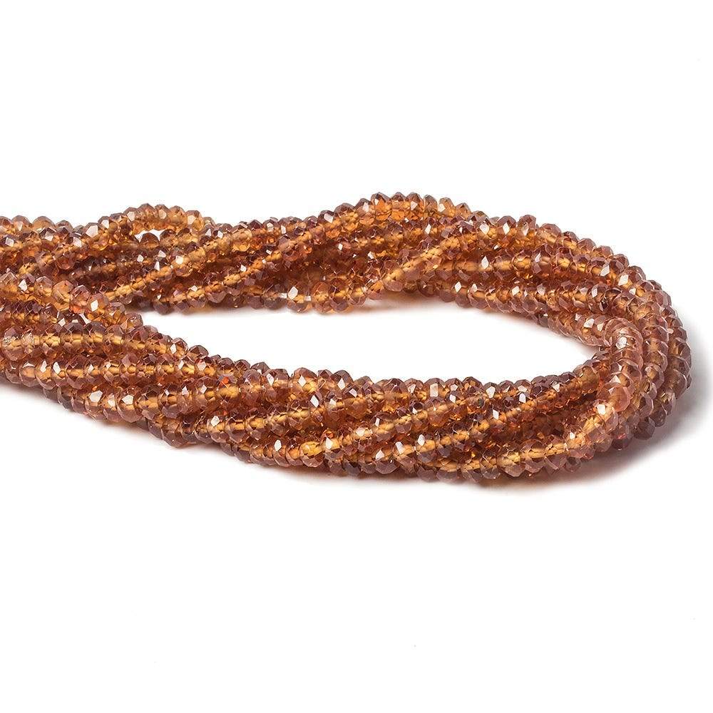 3mm Color Change Garnet Beads Faceted Rondelle 14.5 inch 215 pieces