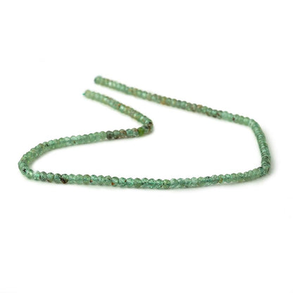 3mm Green Kyanite Micro Faceted Rondelle Beads 12.5 inch 138 pieces