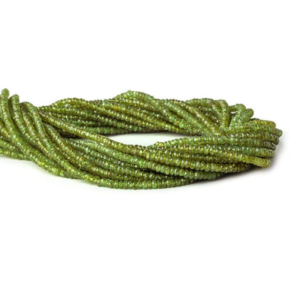 3mm Idocrase Faceted Rondelle Beads 16 inch 260 pieces