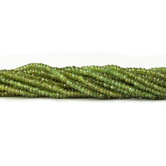 3mm Idocrase Faceted Rondelle Beads 16 inch 260 pieces