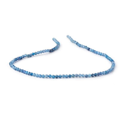 3mm Kyanite Micro Faceted Round Beads 12.5 inch 110 pieces