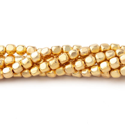 3mm Polished Cube Beads