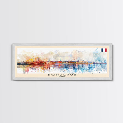 Borås Sweden Travel Art, City Art, Framed Canvas Print or Metal Wall Art, Europe Travel Poster, Panoramic Wall Art, Extra Wide Wall Art