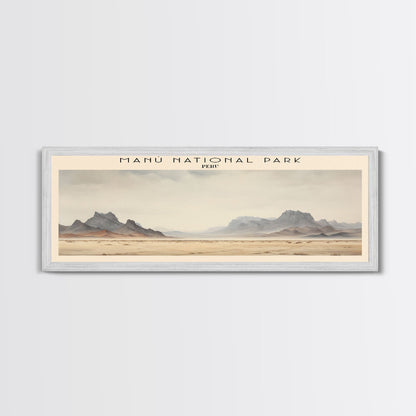 Manú National Park Wall Art Travel Poster Print, Gift For Travel Lover, Vacation Gift, COUNTRY Wall Art, Home Decor, Original Art