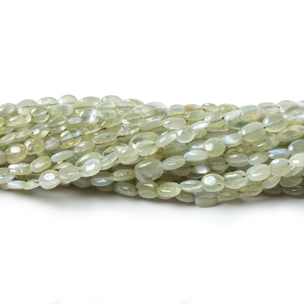 3x2-5x4mm Cat's Eye Chrysoberyl Beads Plain Oval 15.5 inches 87 pieces