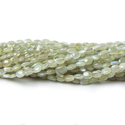 3x2-5x4mm Cat's Eye Chrysoberyl Beads Plain Oval 15.5 inches 87 pieces