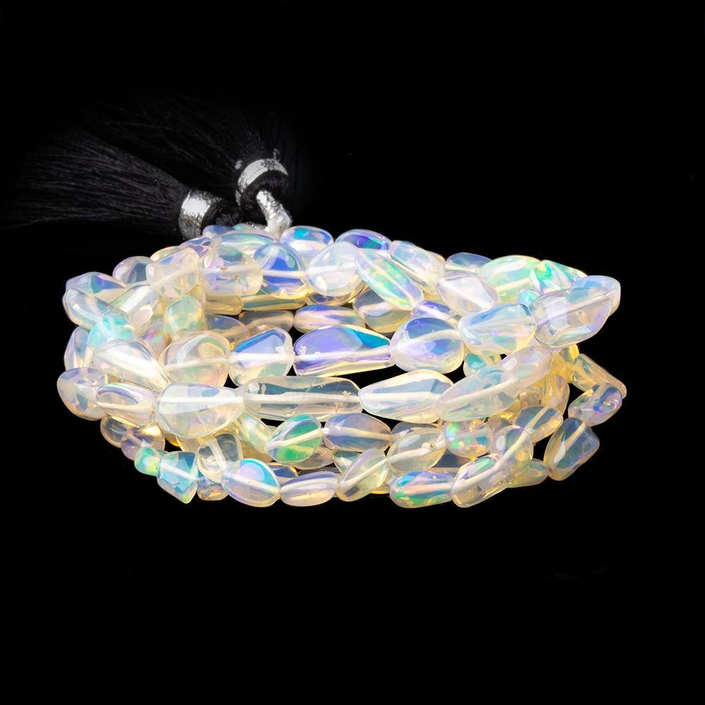 3x3-10x5mm Ethiopian Opal Plain Nuggets 17 inch 70 Beads AA
