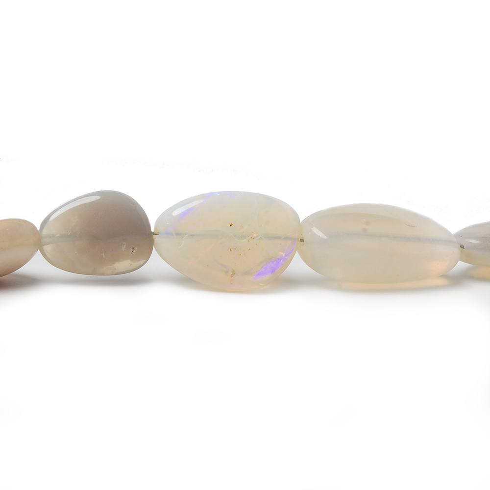 3x3-14x7mm Australian Opal plain nugget beads 18 inch 60 pieces