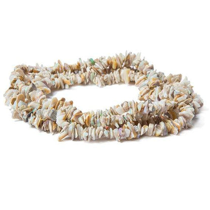 3x4-9x5mm Australian Opal Nugget Chip Beads 14 inch