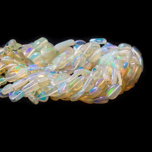 4 - 12mm Golden Ethiopian Opal Plain Nugget Beads 69 pieces AAA Grade