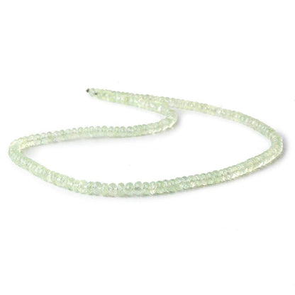 4.5-5mm Prehnite Faceted Rondelle Beads 17 inch 150 pieces