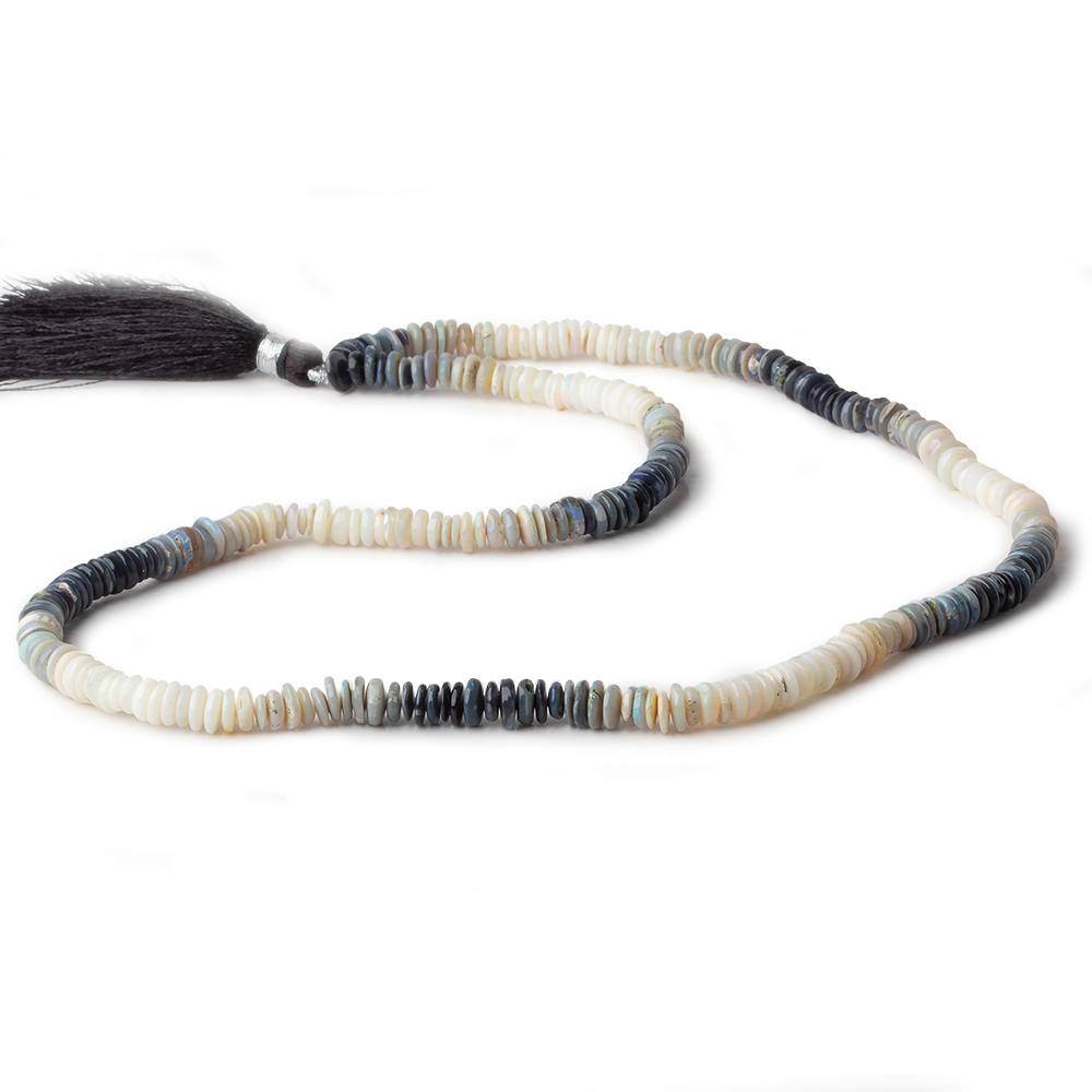 4-5mm Australian Opal Plain Heshi Beads 18 inch 290 pieces A