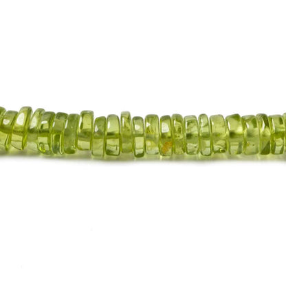 4-5mm Peridot Plain Rondelles 16 pieces 247 pieces