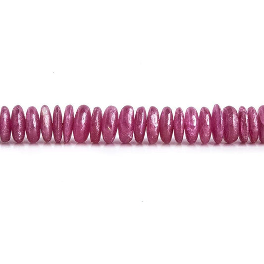 4-5mm Ruby plain rondelle Beads 17.5 inch 269 pieces A