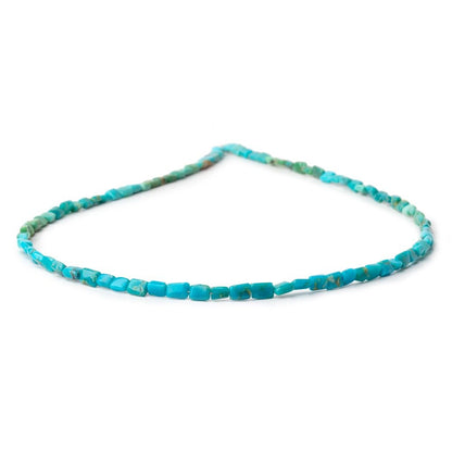 4-5mm Sleeping Beauty Turquoise Plain Rectangles 15.5 inch 70 Beads