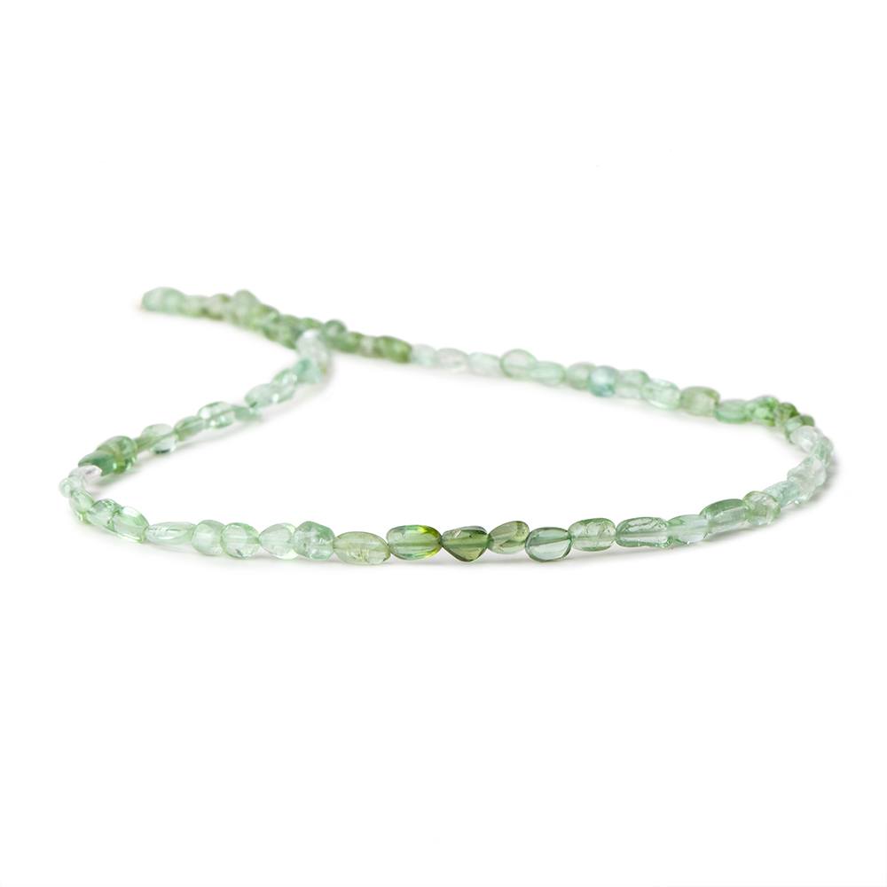 4-6mm Afghani Tourmaline Plain Nugget Beads 14 inch 65 pieces