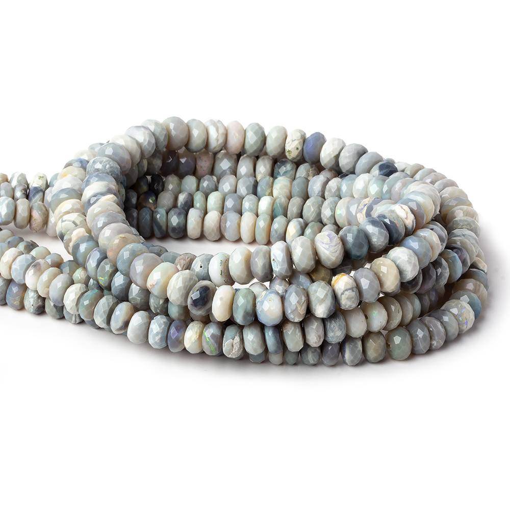 4-6mm Australian Opal Beads Faceted Rondelle Beads 18 inch 125 pcs AA