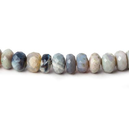 4-6mm Australian Opal Beads Faceted Rondelle Beads 18 inch 125 pcs AA