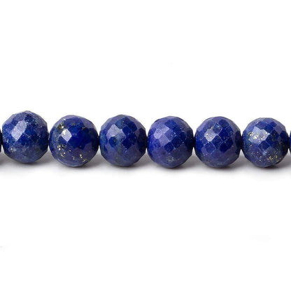 4-6mm Lapis Lazuli Faceted Rounds 15 inch 80 beads