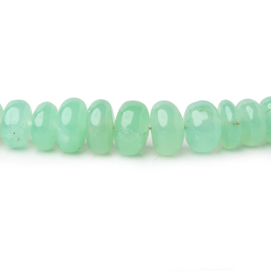 6-9mm Chrysoprase Plain Rondelle Beads 18 inch 144 pieces