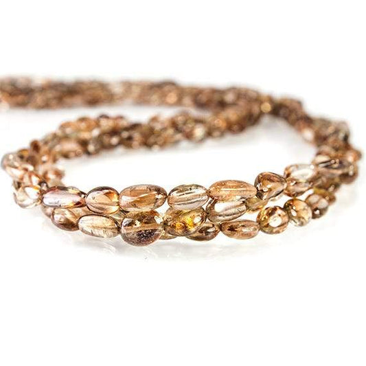 4-7mm Andalusite Plain Nugget Beads 18 inch 73 pieces