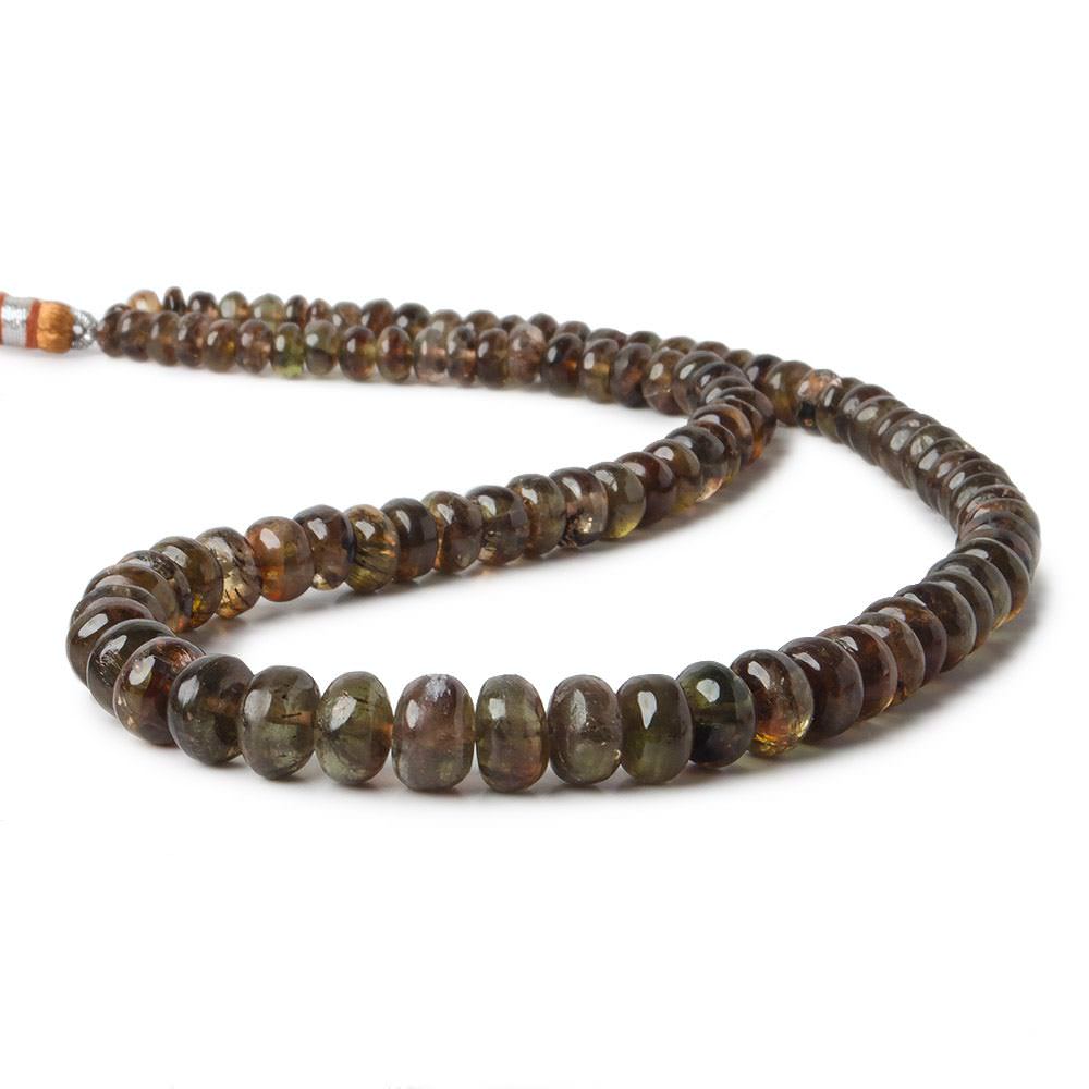 4-7mm Andulasite Plain Rondelle Beads 16 inch 93 pieces