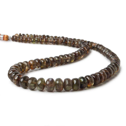 4-7mm Andulasite Plain Rondelle Beads 16 inch 93 pieces