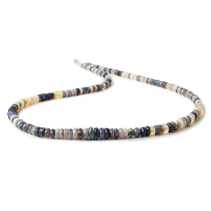 4-7mm Australian Opal Faceted Rondelles Beads 18 inch 195 pieces AA