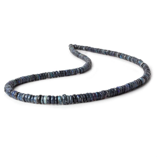 4-7mm Australian Opal plain rondelle beads 18 inch 230 pieces A grade