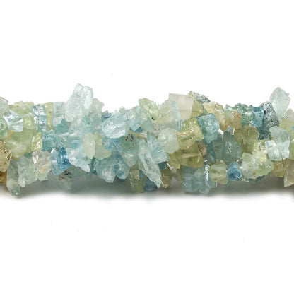 4-7mm Multi Color Beryl Beads Natural Crystal 15.5 inch 197 pieces