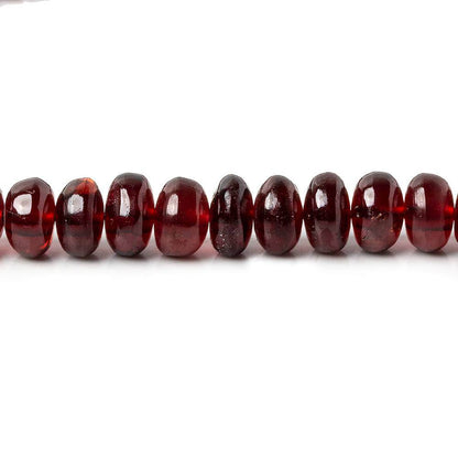 4-7mm Pyrope Garnet Plain Rondelle Beads 16 inch 95 pieces
